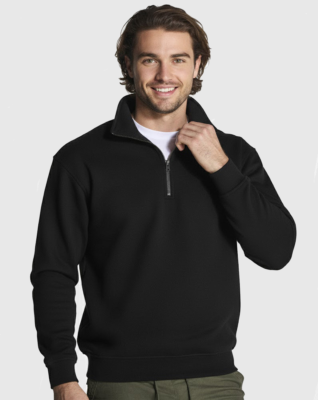 SUDADERA MEDIA CREMALLERA