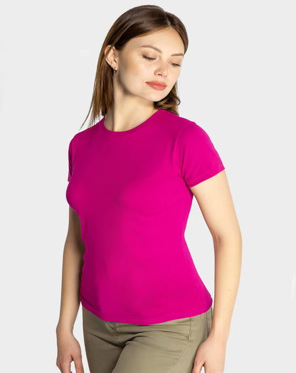 CAMISETA CUELLO REDONDO